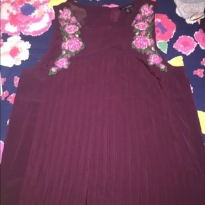 American eagle silk like top